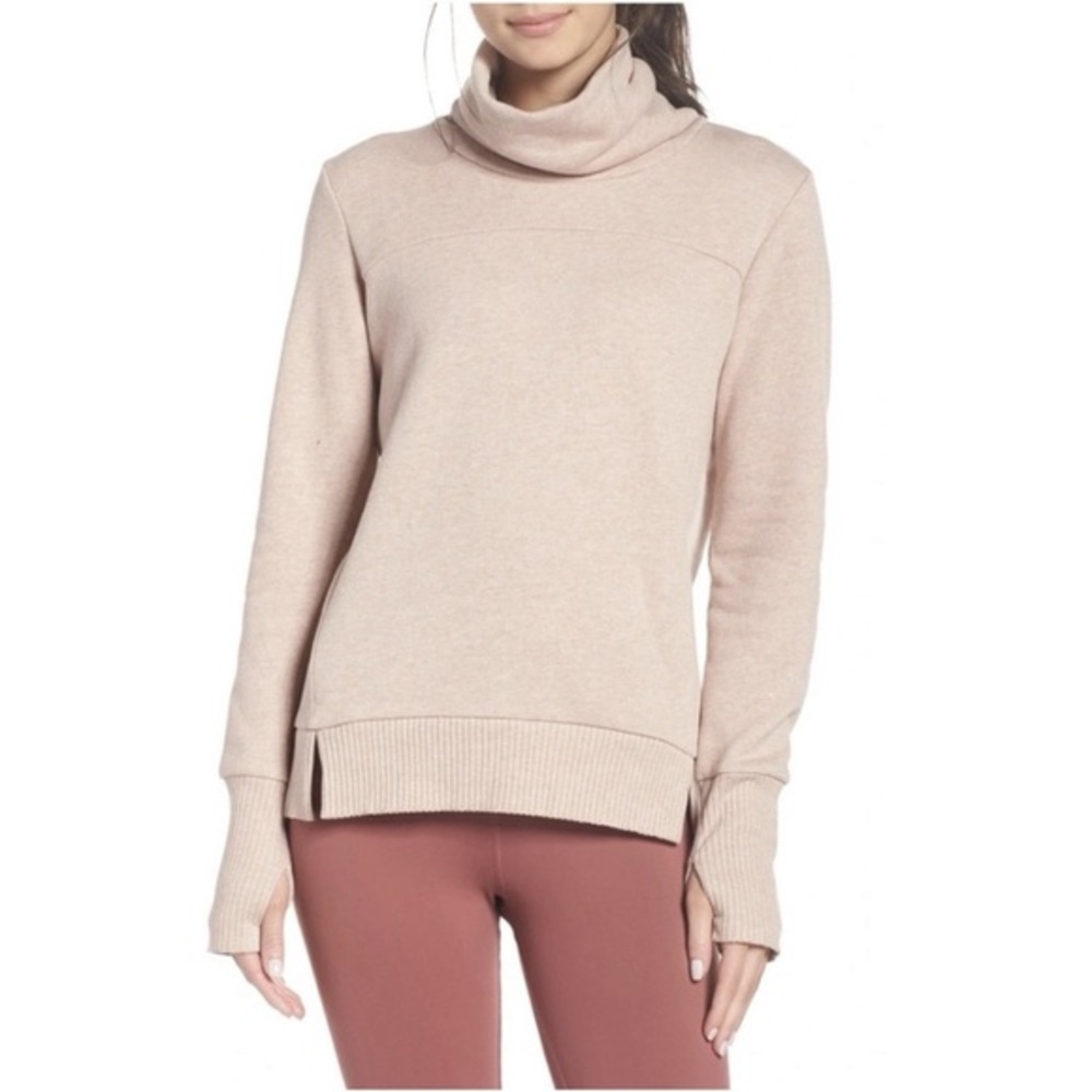 Alo Yoga Haze Mock Funnel Neck Pullover Top